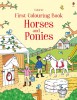 First Colouring Book Horses & Ponies