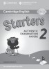 Cambridge English Young Learners 2 for revised exam from 2018 Starters Answer Booklet