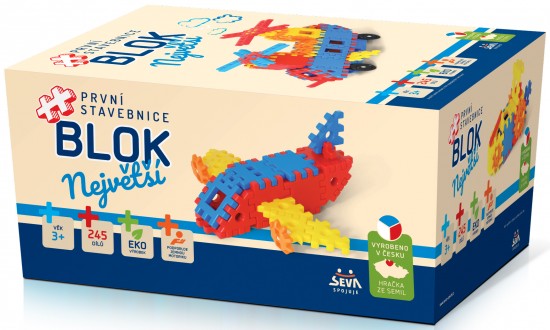 První stavebnice Blok - Největší