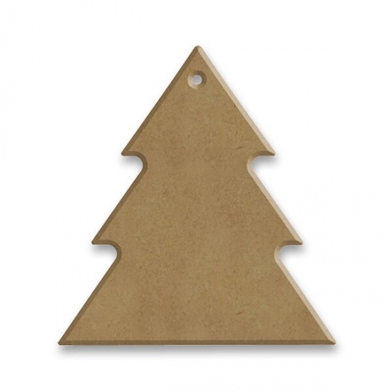 Dřevěný výřez Aladine Gomille Vánoční stromeček