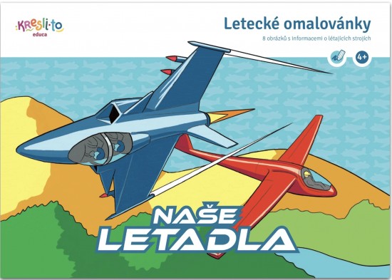 Naše letadla - Letecké omalovánky