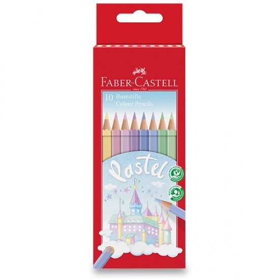 Levně Pastelky Faber-Castell Pastel 10 barev