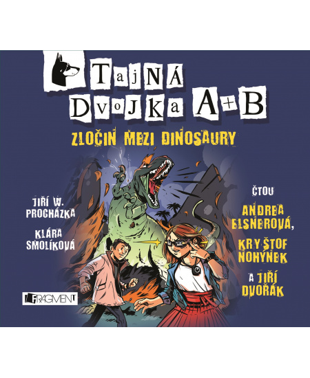 Levně Tajná dvojka A + B - Zločin mezi dinosaury (audiokniha)