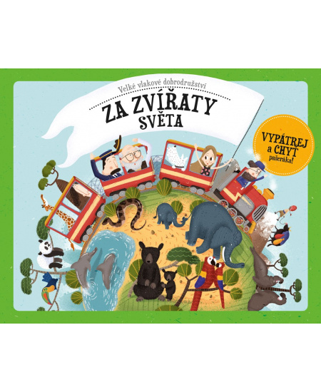 Levně Velké vlakové dobrodružství za zvířaty světa