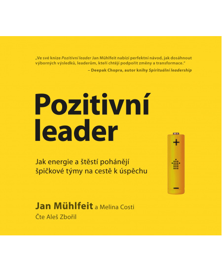 Levně Pozitivní leader - audiokniha