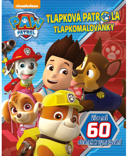 Tlapková patrola - Tlapkomalovánky