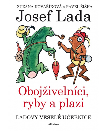 Levně Ladovy veselé učebnice (4) - Obojživelníci, ryby a plazi