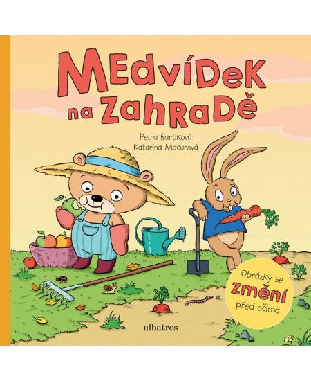 Levně Medvídek na zahradě