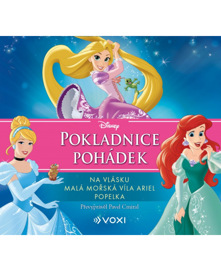 Disney - Na vlásku, Malá mořská víla Ariel, Popelka  (audiokniha)