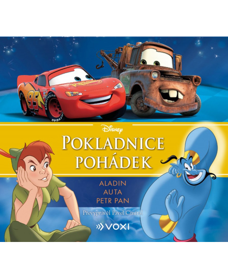 Levně Disney - Aladin, Auta, Petr Pan (audiokniha)