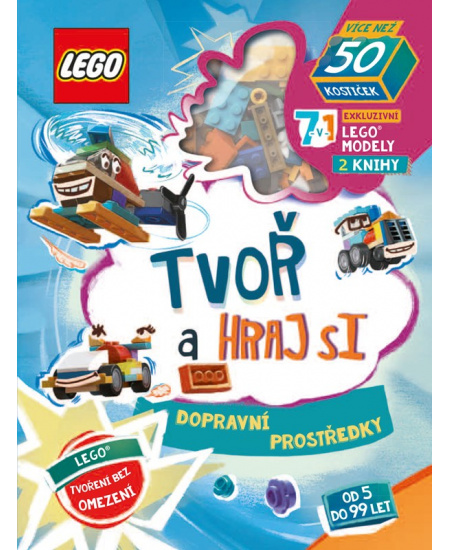 Levně LEGO® Iconic. Tvoř a hraj si: Dopravní prostředky