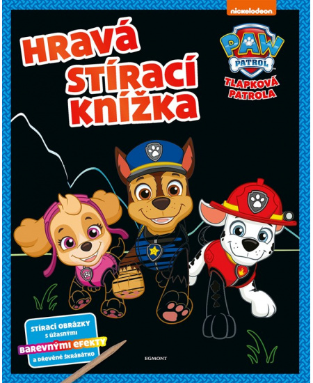 Tlapková patrola - Hravá stírací knížka