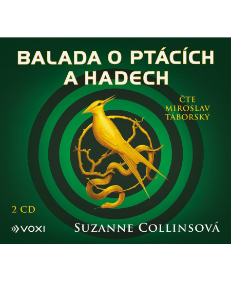 Levně Balada o ptácích a hadech (audiokniha)