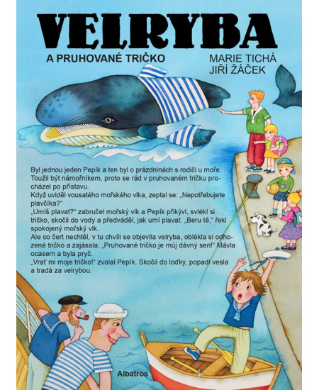 Levně Velryba a pruhované tričko