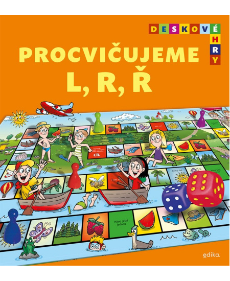 Levně Deskové hry. Procvičujeme L, R, Ř