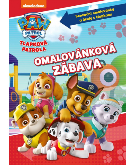 Tlapková patrola - Omalovánková zábava