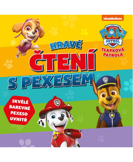 Levně Tlapková patrola - Hravé čtení s pexesem