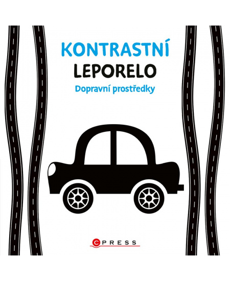 Levně Kontrastní leporelo: Dopravní prostředky