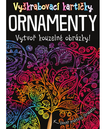 Vyškrabovací kartičky ORNAMENTY