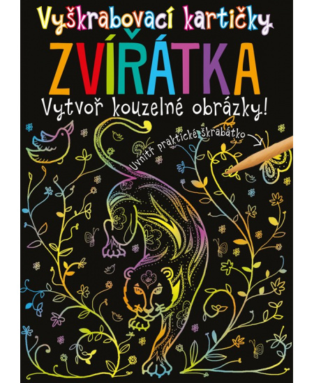 Vyškrabovací kartičky ZVÍŘÁTKA