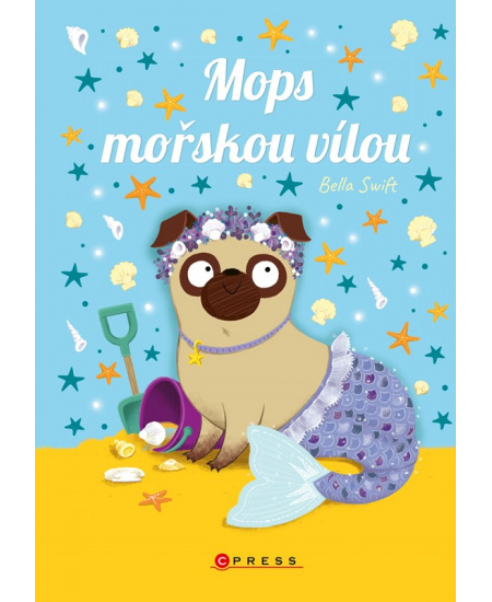 Mops mořskou vílou
