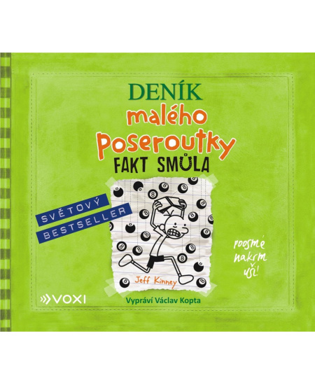 Deník malého poseroutky 8 - (audiokniha)