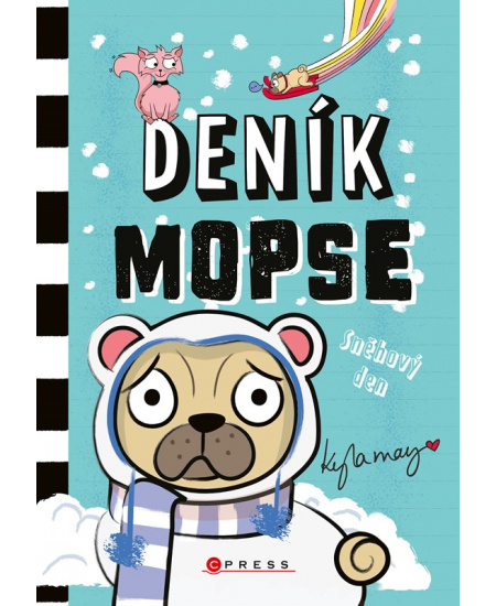 Levně Deník mopse: Sněhový den