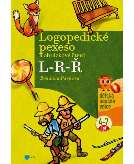 Logopedické pexeso a obrázkové čtení L-R-Ř