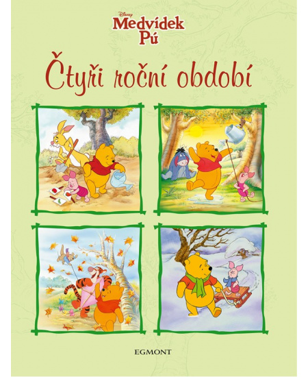 Levně Medvídek Pú - Čtyři roční období