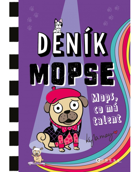 Levně Deník mopse: Mops, co má talent