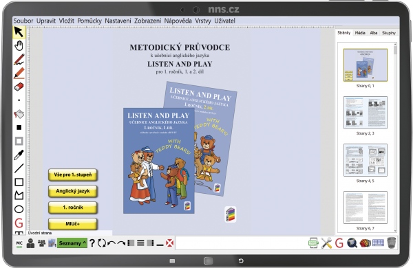 MIUč+ Metodický průvodce Listen and play with teddy bears! - školní multilicence na 5 školních roků 1-83-A5