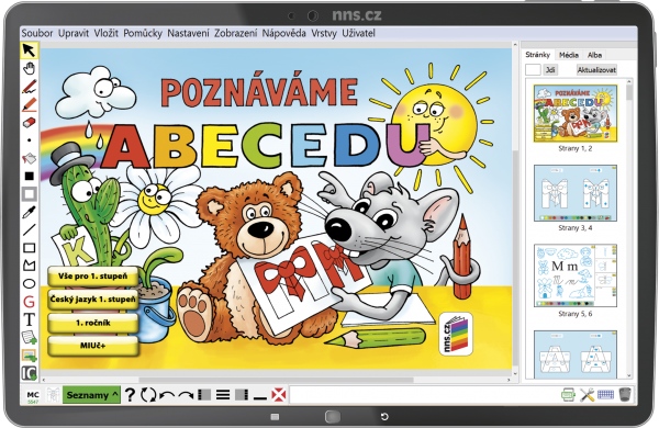 MIUč+ Poznáváme abecedu - žákovská licence na 1 školní rok 1-99-S1