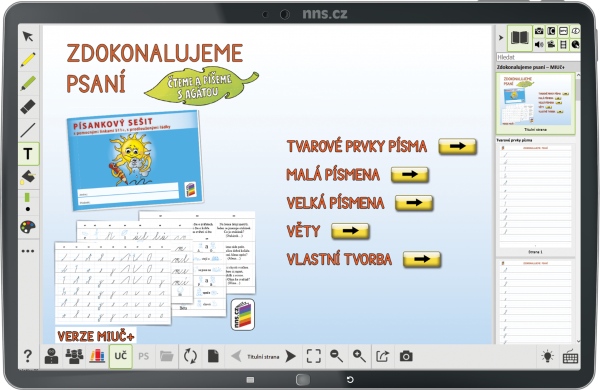 Levně MIUč+ k tisku Zdokonalujeme psaní - školní multilicence na 1 školní rok 1A-26-A1