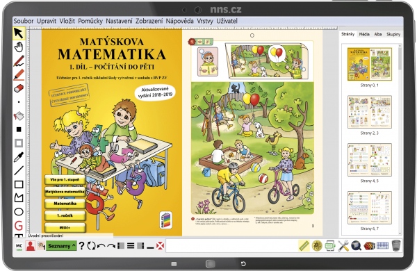MIUč+ Matýskova matematika, 1.-3. díl - žákovská licence na 1 školní rok 1A-35-S1