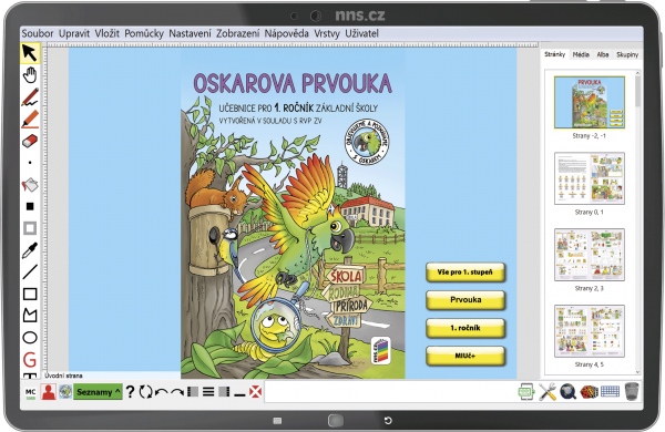 Levně MIUč+ Oskarova prvouka 1 (učebnice) - školní licence pro 1 učitele na 1 školní rok 1A-74-T1