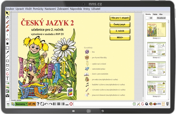 MIUč+ Český jazyk 2 - školní multilicence na 5 školních roků 2-55-A5