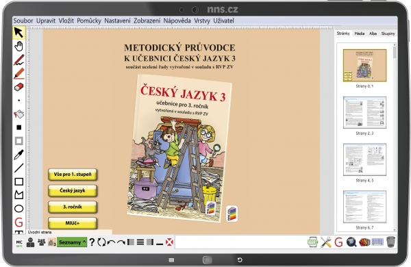 MIUč+ Metodický průvodce k učebnici Český jazyk 3 - školní licence pro 1 učitele na 1 školní rok 3-69-T1