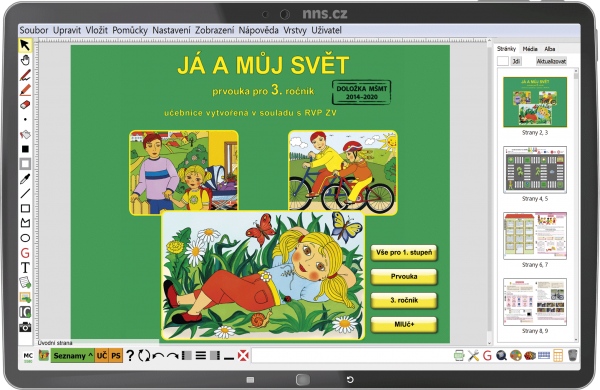 Levně MIUč+ Já a můj svět 3 - prvouka - školní multilicence na 1 školní rok 3-75-A1