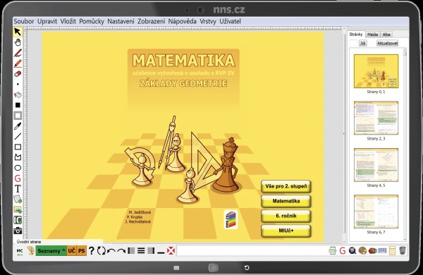 Levně MIUč+ Matematika - Základy geometrie - školní multilicence na 5 školních roků 6-28-A5