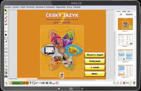 MIUč+ Český jazyk 7 - školní multilicence na 5 školních roků 7-55-A5