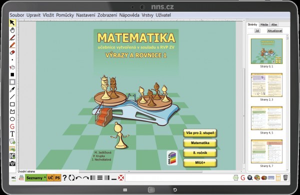 Levně MIUč+ Matematika - Výrazy a rovnice 1 - školní multilicence na 5 školních roků 8-22-A5