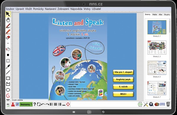 MIUč+ Listen and speak with friends! - žákovská licence na 1 školní rok A-50-S1