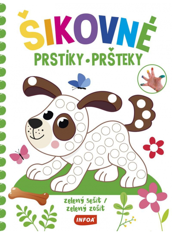 Šikovné prstíky - zelený sešit / Šikovné pršteky - zelený zošit
