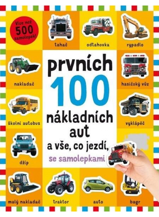 Prvních 100 nákladních aut a vše, co jezdí - se samolepkami