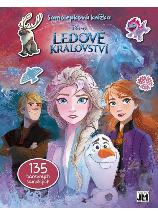 Ledové království 2 - Samolepková knížka