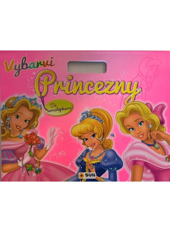 Levně Vybarvi Princezny se samolepkami