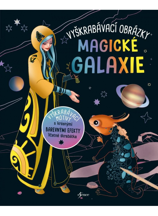 Vyškrabávací obrázky: Magické galaxie