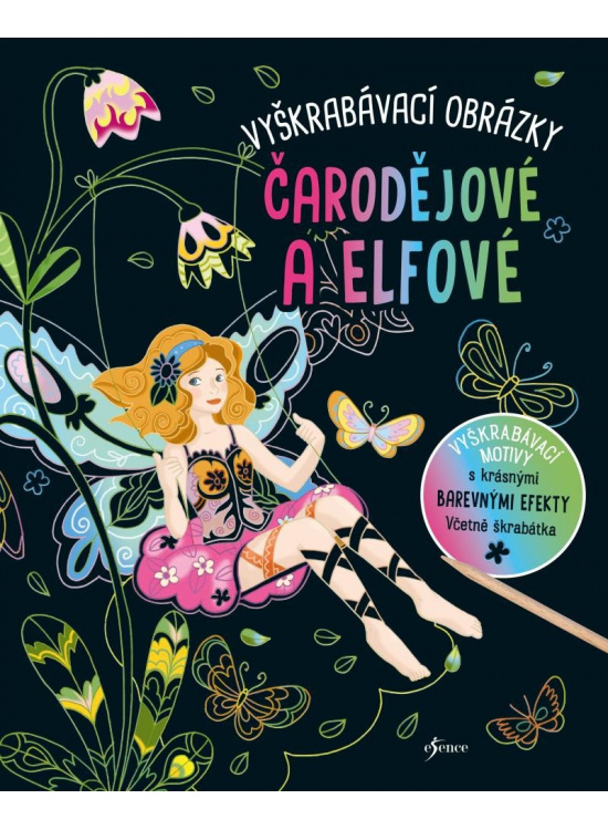 Vyškrabávací obrázky: Čarodějové a elfové