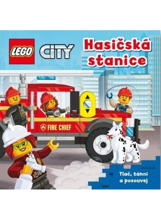 Levně LEGO CITY Hasičská stanice - Tlač, táhni a posouvej
