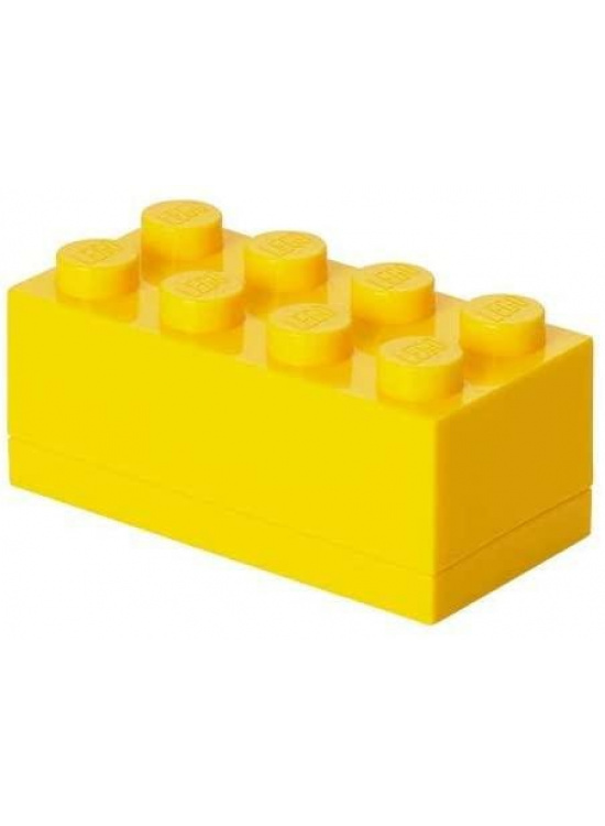 Úložný box LEGO Mini 8 - žlutý